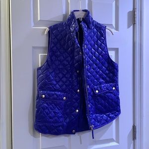 SOLD Quilted Jcrew vest | women’s M